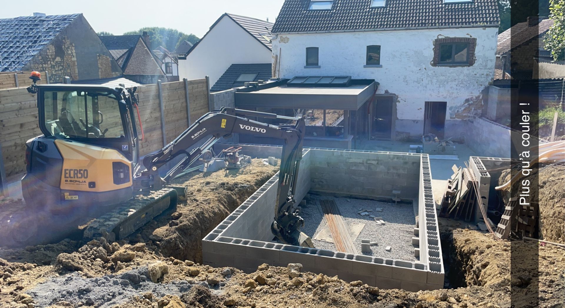 Terrassement piscine